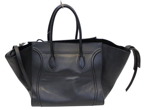 celine phantom bag black